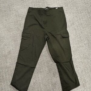 Maurices Dark Olive Cropped Pants